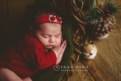 Christmas Newborn Romper