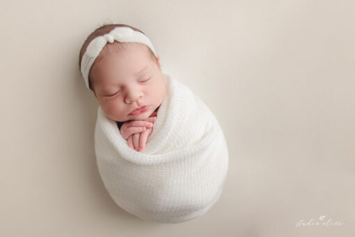 Wrap + Headband Tricot (Off White)