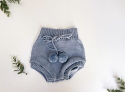 Pompom Shorts | Blue