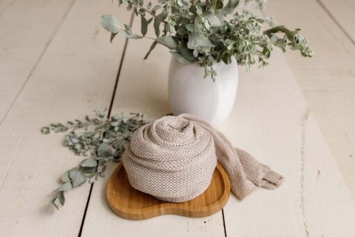 Knit Wrap | Light Beige