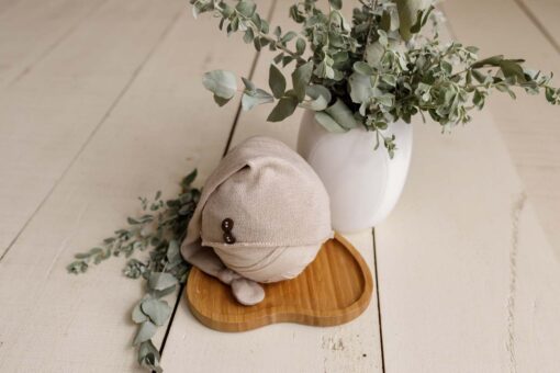 Newborn Sleepy Hat | Light Beige