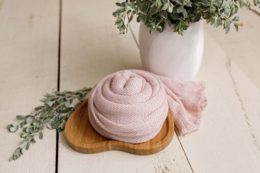 Knit Wrap | Antique Rose