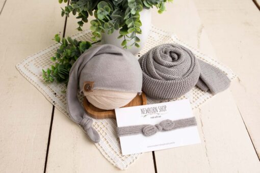 Knit Set | Charcoal Grey