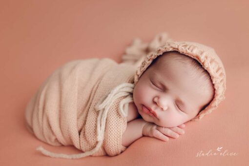 Lilla Knit Set | Soft Peach