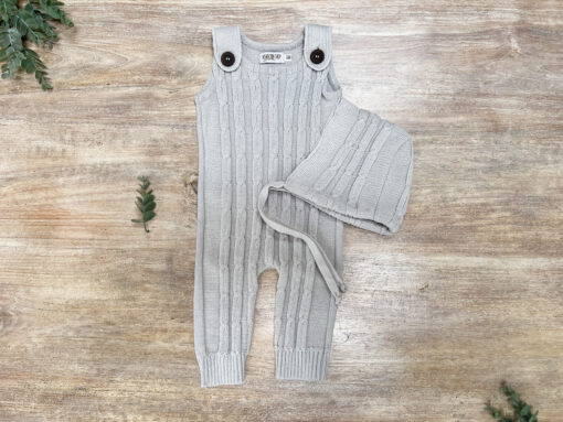 Set Sitter Romper | Light Grey