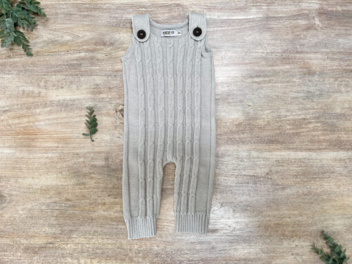 Donny Sitter Romper | Light Grey