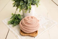 Knit Wrap | Peach