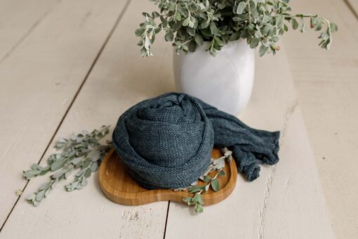 Knit Wrap | Dark Green