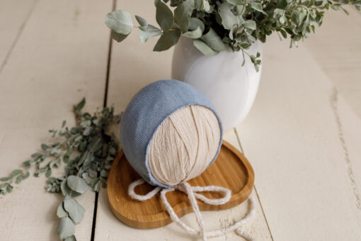 Edhy Newborn Bonnet | Blue