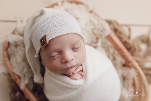 Newborn Sleepy Hat | Off White