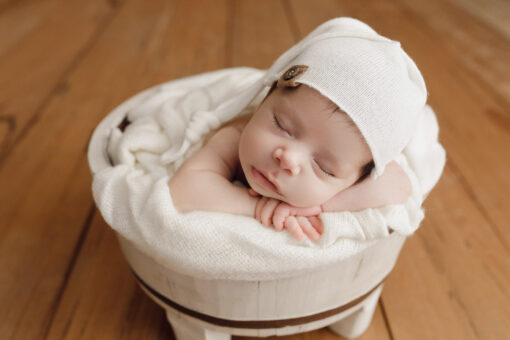 Newborn Sleepy Hat | Ivory